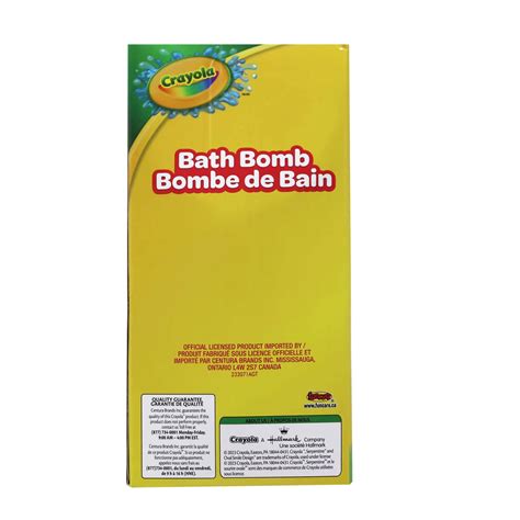 Crayola Rainbow Bath Bomb for Fun Bath Time Experience - CTC Health