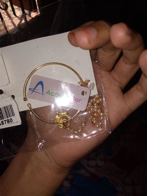 Buy ACCESSHER Gold Plated Traditional Pachi/Jadau Kundan Embedded ...