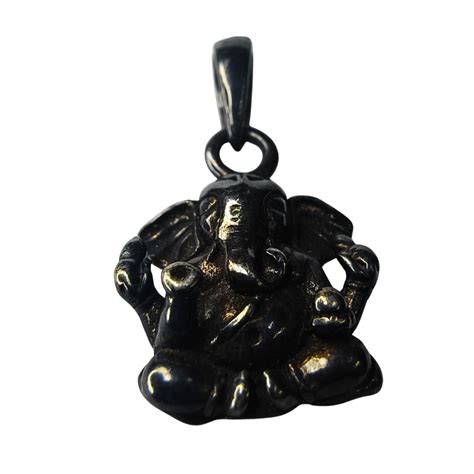 Divine Ganesha Silver Pendant | Aureya by Surya