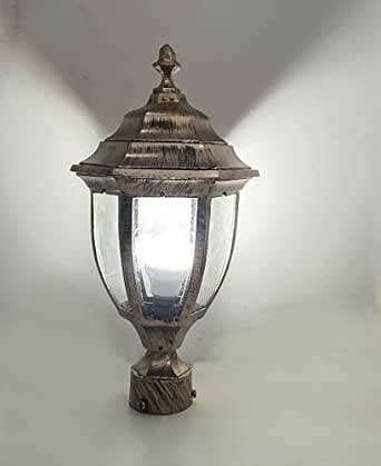 Surya Crown Aluminium Cast Gate Light Rust-Resistant Waterproof Outdoor ...