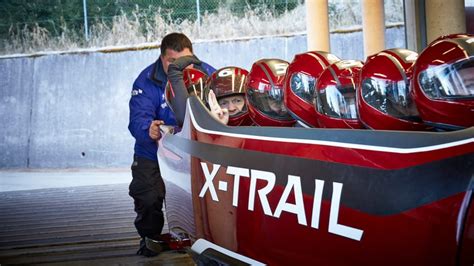 Riding shotgun in the world’s biggest bobsleigh | Top Gear