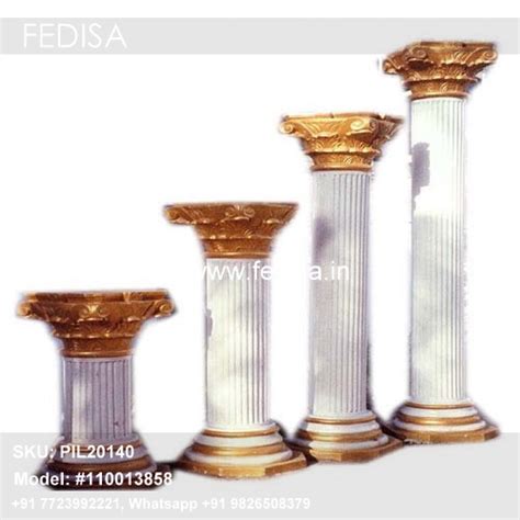 Pillar Entrance House Home Design Pillar Decorating Pillars Inside House