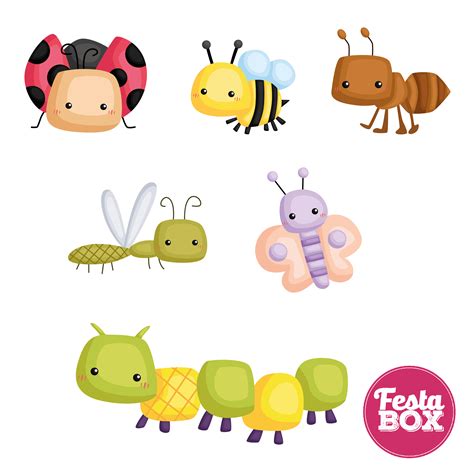 Birthday party cutouts - Bugs Theme – Festabox