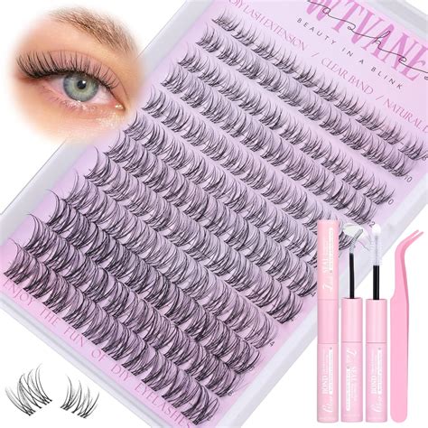 Amazon.com: Wispy Lash Clusters Kit Venus Invisible Band Eyelash ...