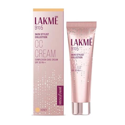 LAKMÉ Cc Cream With Spf30 Pa++ - Honey |Enriched With 3% Niacinamide ...