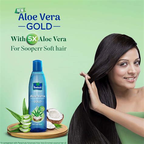 Buy PARACHUTE ADVANSED ALOE VERA GOLD,COCONUT HAIR OIL,MAKES HAIR ...