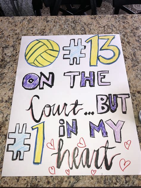 Volleyball Poster Ideas