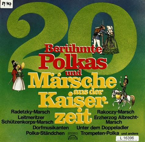 20 Berühmte Polkas und Märsche aus der Kaiserzeit – Bertelsmann Vinyl ...