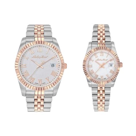 Mathey Tissot Swiss Made Quartz Mathy III Roman White Dial Analog Coup ...