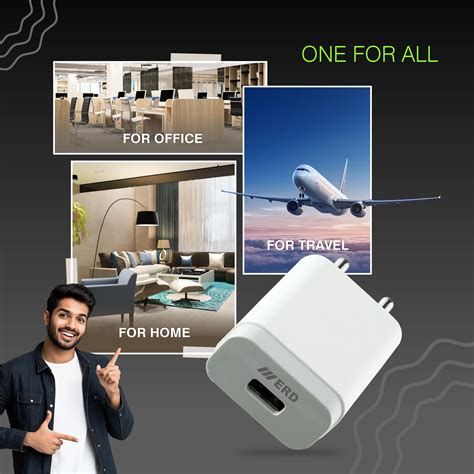 Compact & Efficient ERD Chargers for your mobile devices.