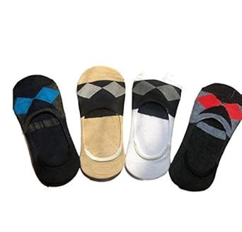 Aadino Loafers socks for mens and women cotton Elegant Print Loafer ...