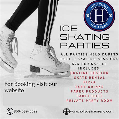 CELEBRATE YOUR BIRTHDAY AT HOLLYDELL ICE ARENA