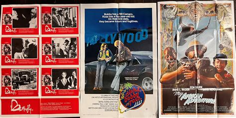 Lot - Three Original Movie/Lobby Card Posters including Butterfly ...