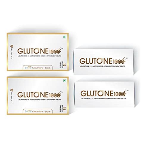 Glutone 1000 – Glutathione Effervescent Tablets| Made with Setria L ...