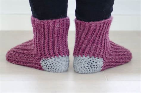 Free Crochet Sock Pattern - Classic Socks - Easy Pattern