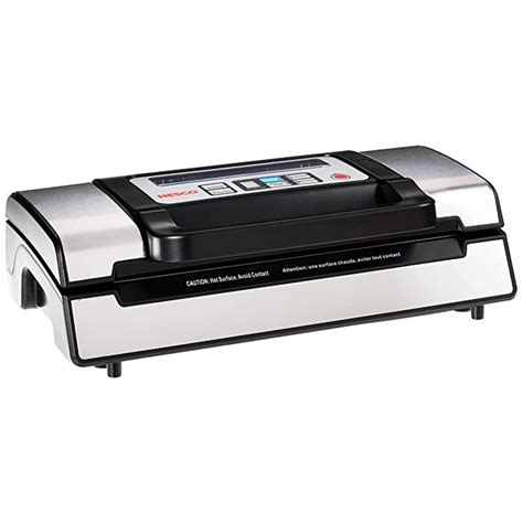 Buy Nesco Deluxe Food VS-12 Vacuum Sealer, 130 Watts, Kit Bags ...