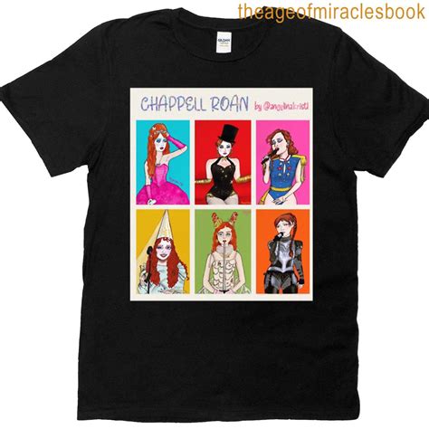 Chappell Roan Art Collage T-shirt