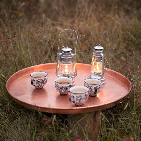 Handcrafted Copper Fire Pit / Grill / Table | The Green Head