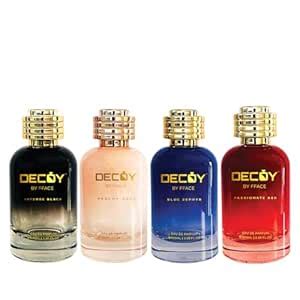 Buy Decoy by Fface Eau de Parfum Variety Pack | 4 x 100 ML | Intense ...