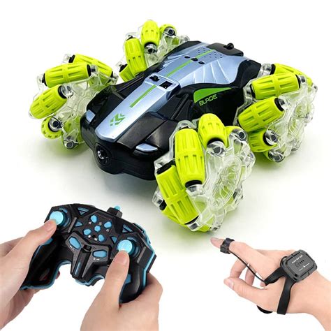 Tech Puls Rc Car Gesture Sensing Rc Stunt Car Double | Desertcart INDIA