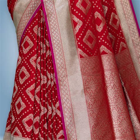 Semi Katan Banarasi – Ethnic Boutique