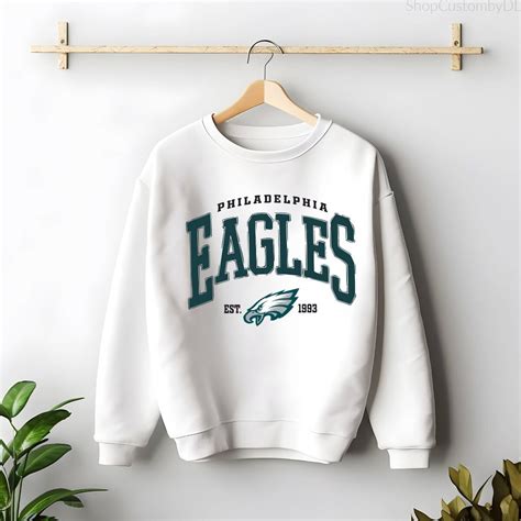 PHILADELPHIA Eagles Vintage Sweatshirt Crew Neck Eagles Football ...