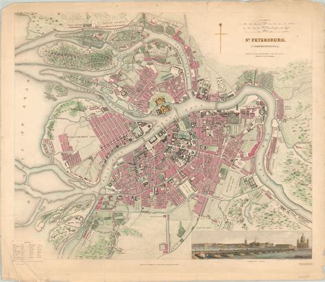 St. Petersburg. | Curtis Wright Maps