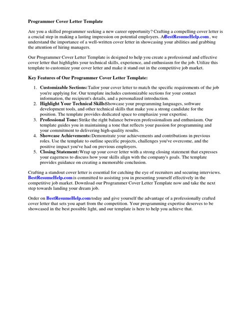 Image result for Application Letter for Computer Programmer