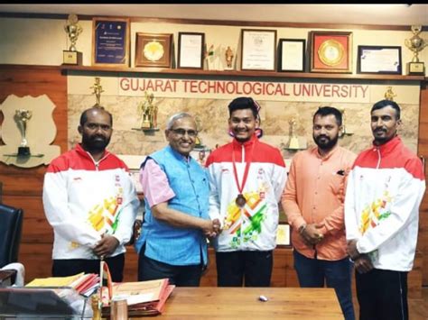 GTU won Bronze Medal in Woodball All India Inter University Competition ...