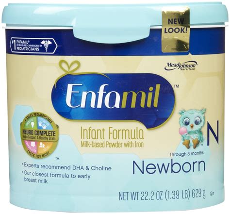 Enfamil Newborn Baby Formula - Powder - 22.2 oz - 4 pk | Baby formula ...