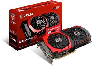 MSI Radeon RX470 GAMING X 8G GDDR5 8 GB AMD/ATI Chipset 256 bit 6700 ...