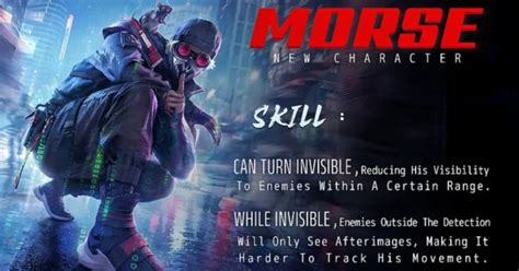 Free Fire OB52 New Character Morse Leaked: Skills, Release Date, & More