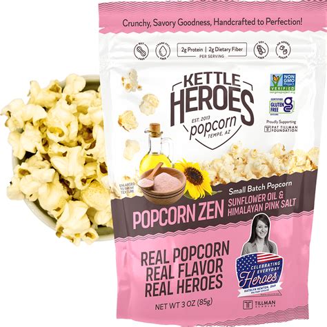 Kettle Heroes Popcorn Zen Himalayan Pink Salt - Schade Distributing