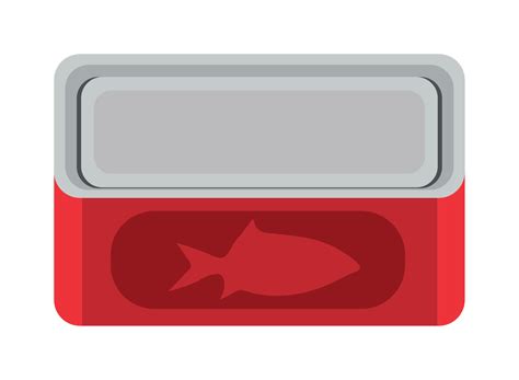food fish in can 10967350 Vector Art at Vecteezy