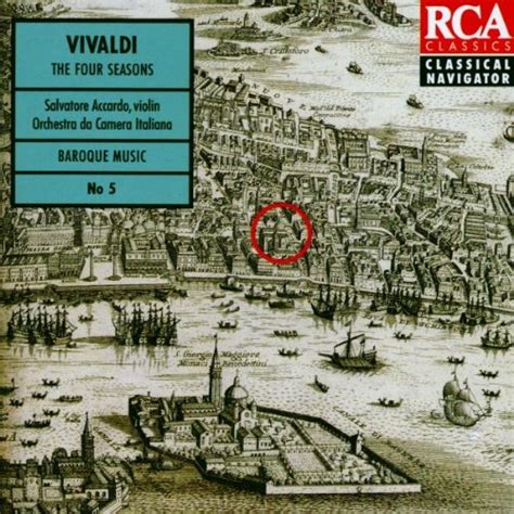 Vivaldi: the Four Seasons: Accardo, Virtuosi Di Roma: Amazon.in: Music}