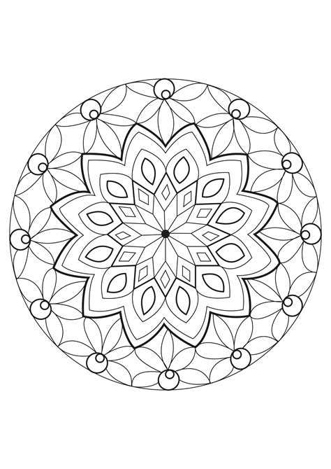 Mandalas for kids - Mandala Coloring Pages for Kids