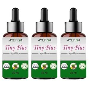 Buy Ayudiva Herbals Tiny Plus Ayurvedic Liquid Drops for Women Care ...