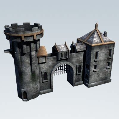 Image result for Castles Gates 3DS Max Tutorials