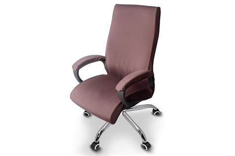 The Furnishing Tree Spandex Boss Chair Cover with Handle Cover Coffee ...