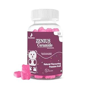 Zenius Ceramide Passion Fruit Gummies | Multivitamin Immunity Gummy ...