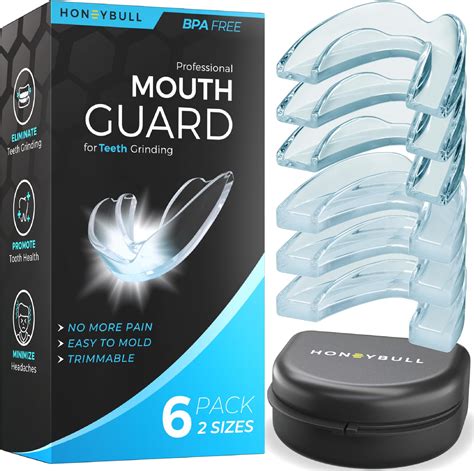 Amazon.com : Plackers Grind No More Night Guard, Nighttime Protection ...
