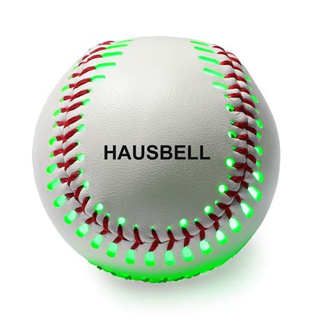 HAUSBELL Light Up Baseball, Glow in The Dark Baseball with 6 Changing – Hausbell