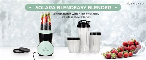 Buy SOLARA BlendEasy Blender for Home Kitchen, 400 Watts Mixer Grinder ...