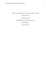 Future of Information Technology Project Assignment 的图像结果