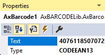 Visual Studio Barcode 的图像结果