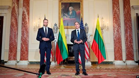 GNews : The U.S. Secretary of State and Lithuania Hold Diplomatic Talks ...