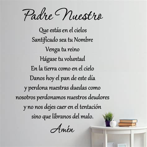 Lord's Prayer In Spanish