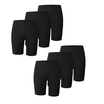 Buy MERIDA Pure Cotton Cycling Shorts for Girl's & Kids_Pack of 6 at ...