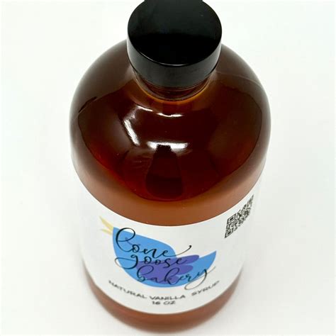 Natural Vanilla Bean Syrup | Premium