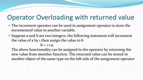 Image result for Operator Overloading Example
